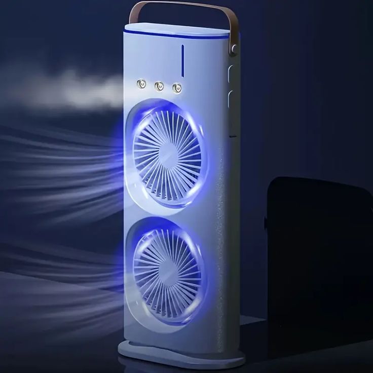 Double Ended Mist Spray Fan for Summer Room Cooling