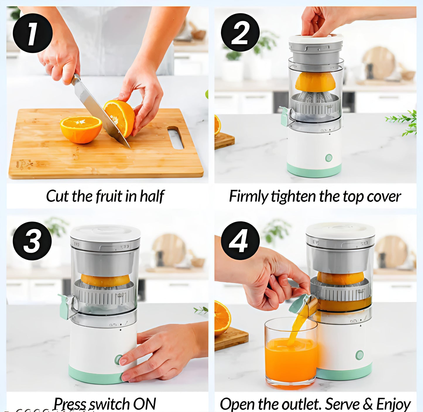 Electric Citrus Fruit Juice